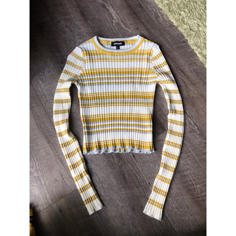 Express cropped sweater